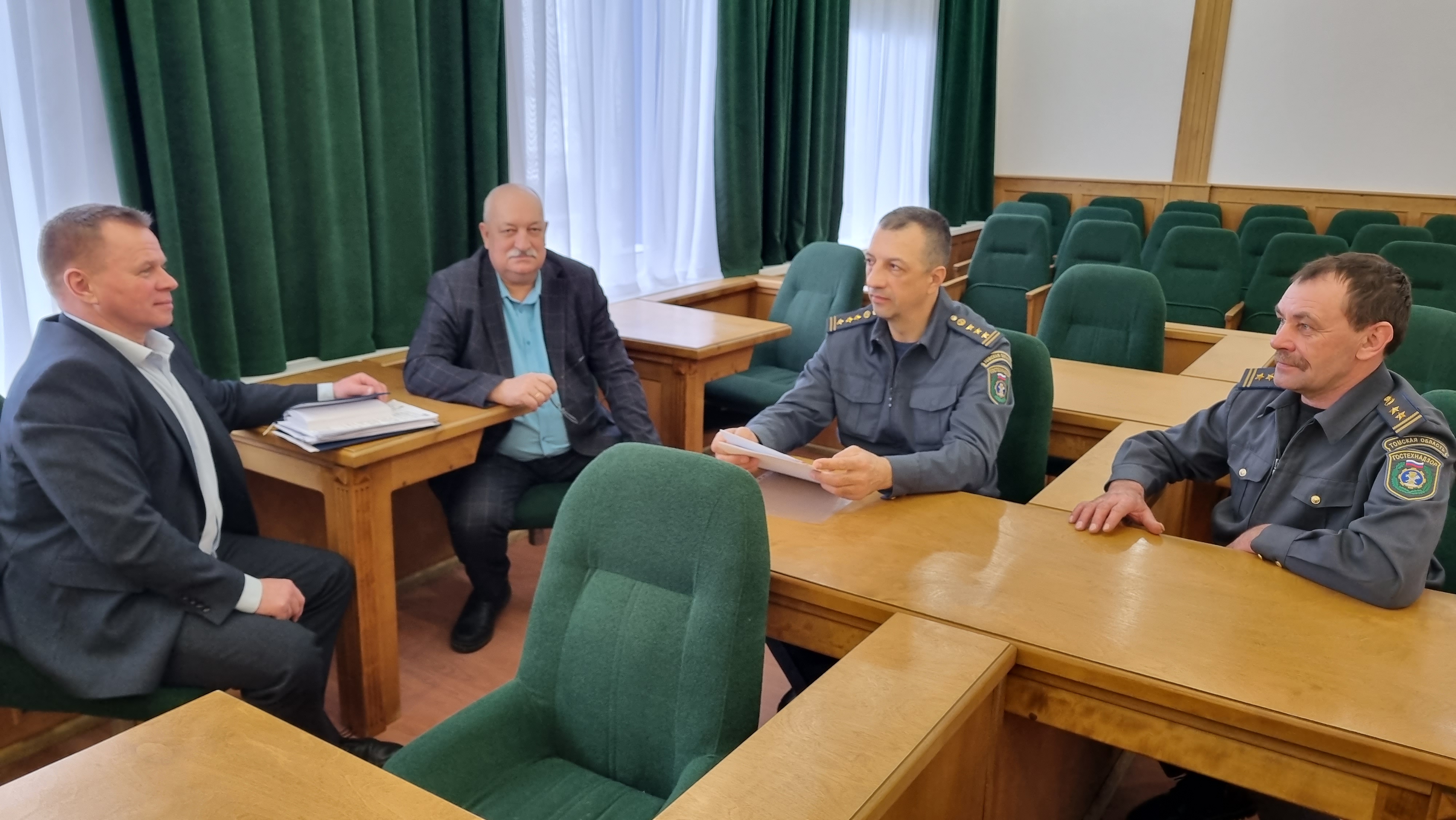 В Каргасокском районе состоялся День инспекции Гостехнадзора Томской области.