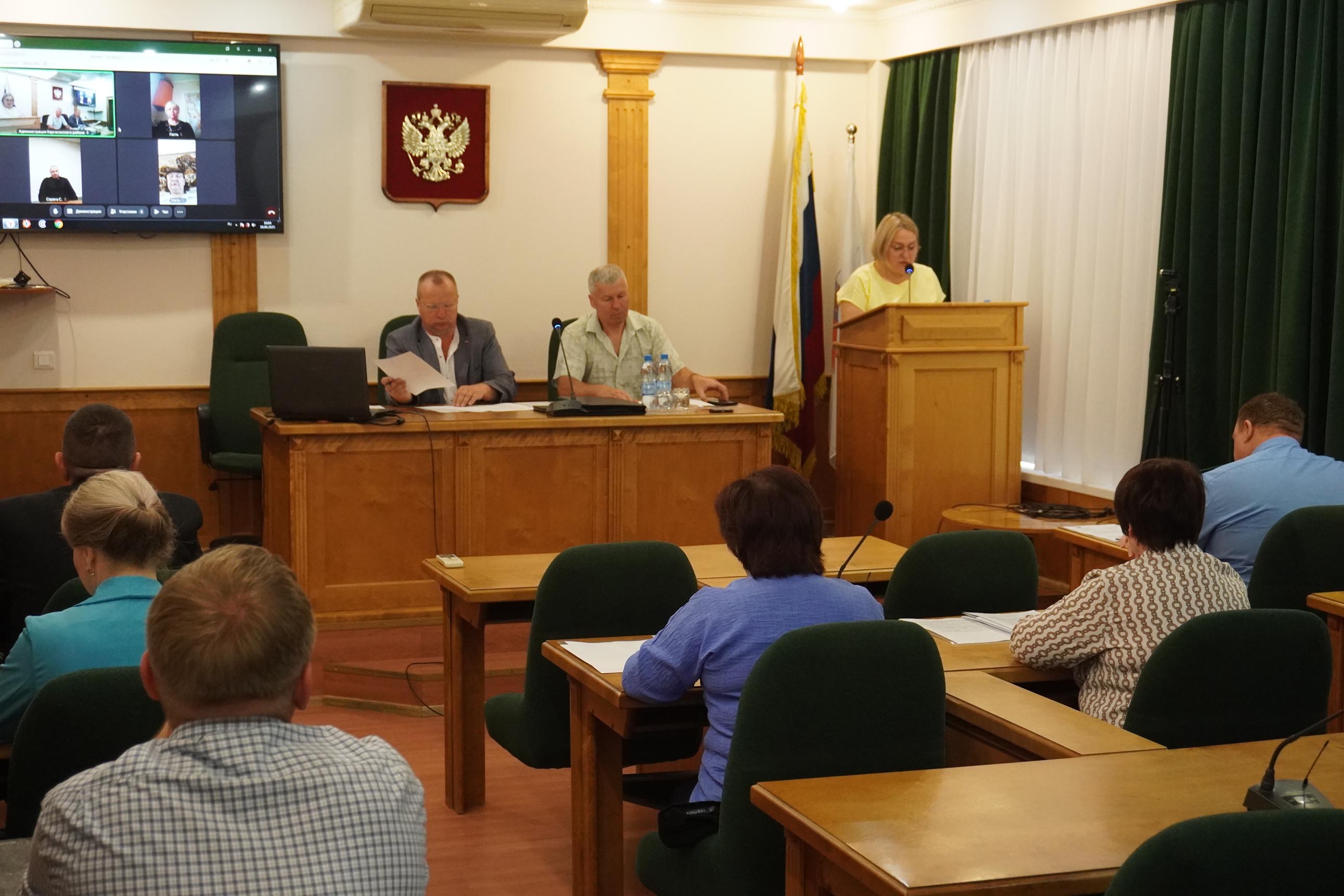 На июньском собрании Думы.