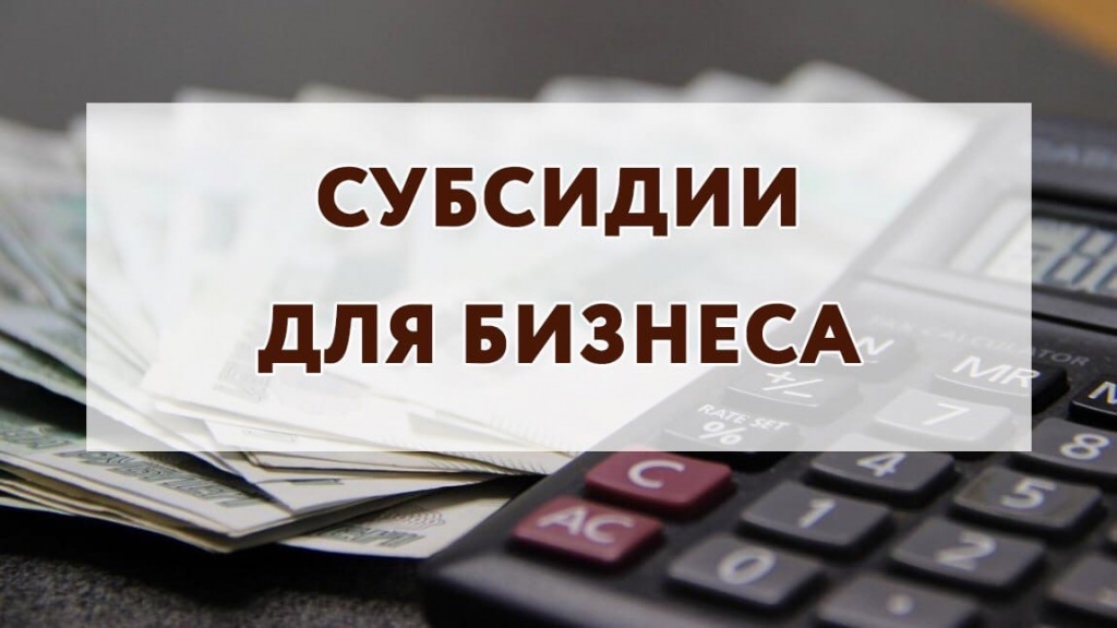 Предоставление субсидии юридическим лицам и индивидуальным предпринимателям.