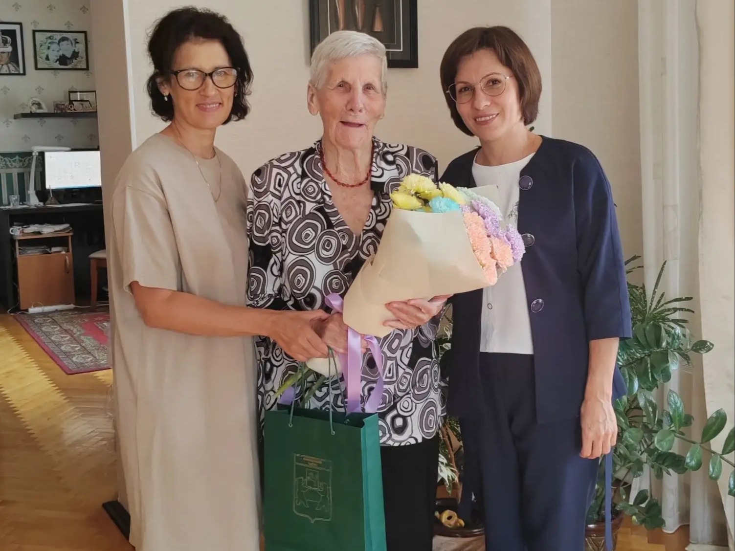Глубокое уважение и почтение: 96-летие труженицы тыла.