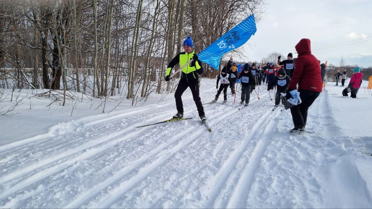 Открытие лыжного сезона.